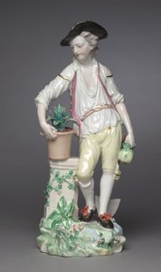 Jord, fabrikant Derby Porcelænsfabrik af Pierre Stephan