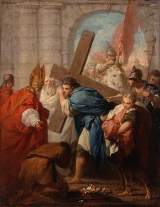 Heraclius bærer korset, ca. 1728 af Pierre Subleyras