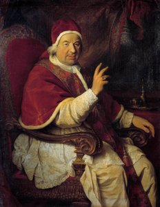 Portræt af pave Benedetto XIV (Benedetto 14 af Pierre Subleyras
