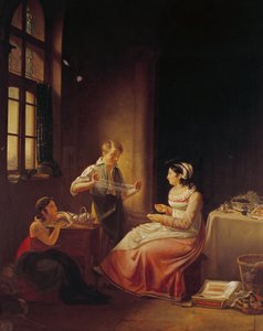 Interiør af et hus i Macon