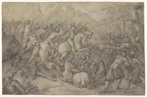 Kamp af Pierre Woeiriot (II) (attributed to)