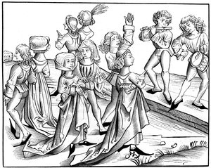 Juleaftens dans, 1493 1849. af Pierre Wolgmuth
