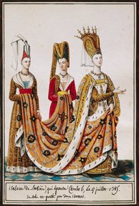 Isabeau af Bayern bliver gift med Charles VI, konge af Frankrig, 17. juli