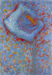 Arum Lily, 1908-1909. af Piet Mondrian