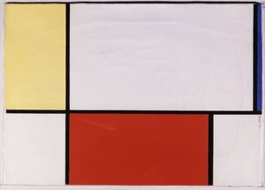 Sammensætning af Piet Mondrian