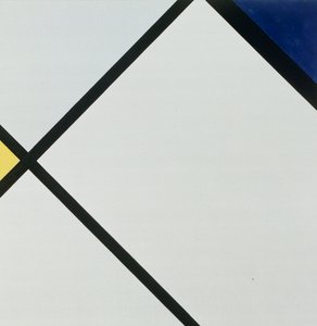 "Composition N 1" Peinture de Piet Mondrian (1872-1944) 1925 Zürich, Kunsthaus ©DeAgostini/Leemage af Piet Mondrian