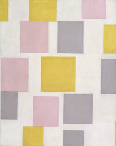 Komposition med farveplaner 5 af Piet Mondrian