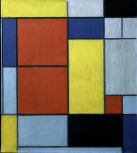 Komposition II af Piet Mondrian