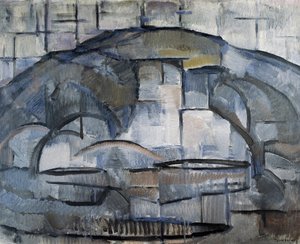 Landskab af Piet Mondrian