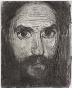 Selvportræt, 1908. af Piet Mondrian