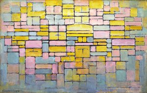 Tableau nr. 2 / Komposition nr. V af Piet Mondrian
