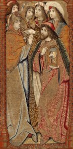 Triumfer for Guds Moder eller Guldspurve, ca. 1500-02 (tæppe)