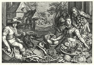 Grøntsags- og fjerkræsælgerne af Pieter 150708 75 after Aertsen