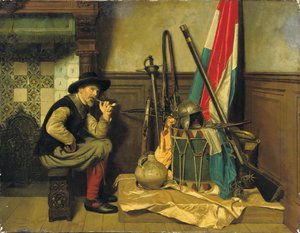 Den rygende soldat af Pieter Alardus Haaxman