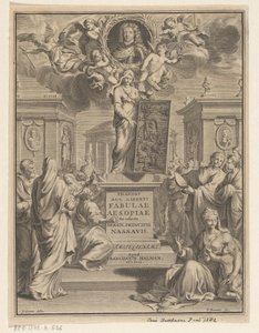 Æsops fabler Phaedrus Aug. befriet fra Æsops fabler (titel på objekt) af Pieter Balthasar Bouttats