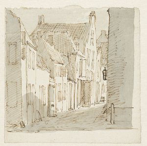Gade syn af Pieter Bartholomeusz. Barbiers