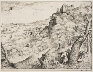 Kaninjagt af Pieter Bruegel d.Æ.