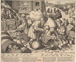 Everyman, ca.1558 af Pieter Bruegel the Elder