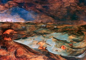 Stormen, 1569 af Pieter Bruegel the Elder