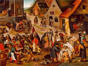 De syv barmhjertighedsværker, mellem 1616 og 1638