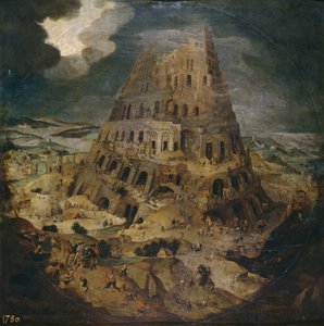 Babelstårnet, ca 1595 af Pieter Brueghel the Younger