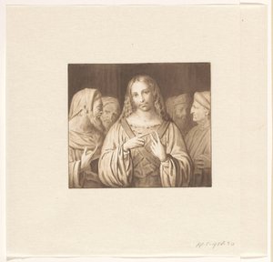 Den unge Kristus blandt de skriftkloge af Pieter Christoffel Wonder
