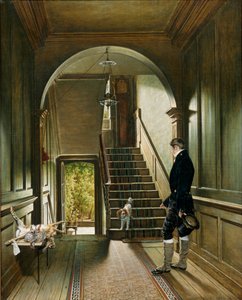 The Staircase of the London Residence of the Painter, 1828