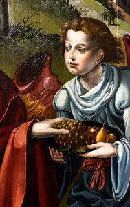 Triptykon af den hellige familie af Pieter Coecke van Aelst