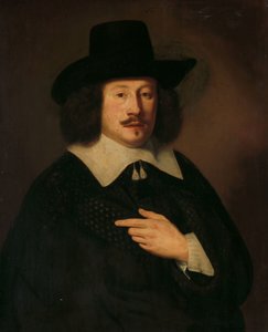 Portræt af en mand af Pieter Dubordieu