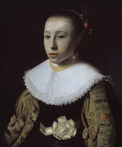Portræt af en ung pige, 1633-35
