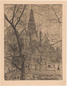 Gamle kirke i Amsterdam