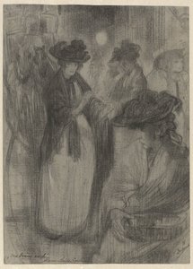 Blomsterpiger i London af Pieter Dupont