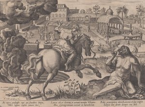 The Enticement of Luxury, fra The Course of Human Life, 1570. af Pieter Furnius
