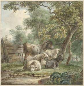 Kvæg i en frugthave af Pieter Gerardus van Os
