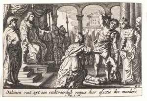 Salomons dom af Pieter Hendriksz. Schut