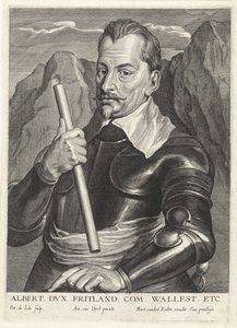 Albrecht af Wallenstein 1583-1634, ca. 1630 af Pieter I Jode de