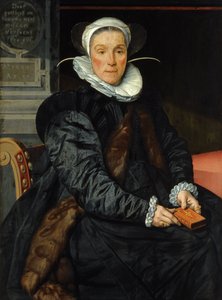 Portræt af Susanna Taymon, hustru til Christoffel Roels, 1600