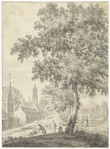 På bymuren i Utrecht