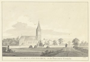 Udsigt over landsbyen Nederlangbroek