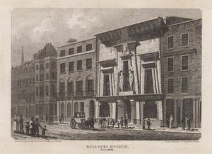Bullocks Museum, Piccadilly af Pieter Jansz. Quast