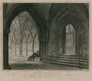 Indgang til South Aisle, Westminster Abbey, London