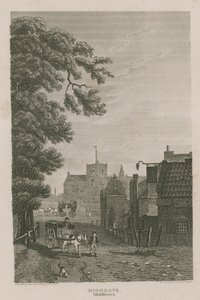 Highgate, Middlesex af Pieter Jansz. Quast