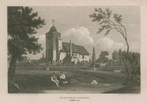 St Pancras Kirke af Pieter Jansz. Quast