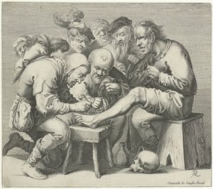 fodoperation af Pieter Jansz Quast