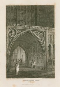 Westminster Hall af Pieter Jansz. Quast