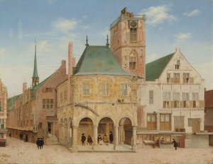 Det gamle rådhus i Amsterdam Det gamle rådhus i Amsterdam