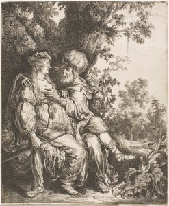 Juda og Thamar af Pieter Lastman