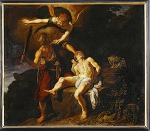Abrahams offer ... af Pieter Lastman