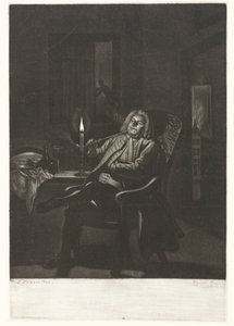Piberygende mand af Pieter Louw