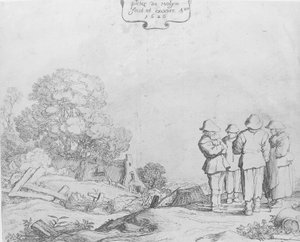 Tre bønder og en kvinde, 1626.